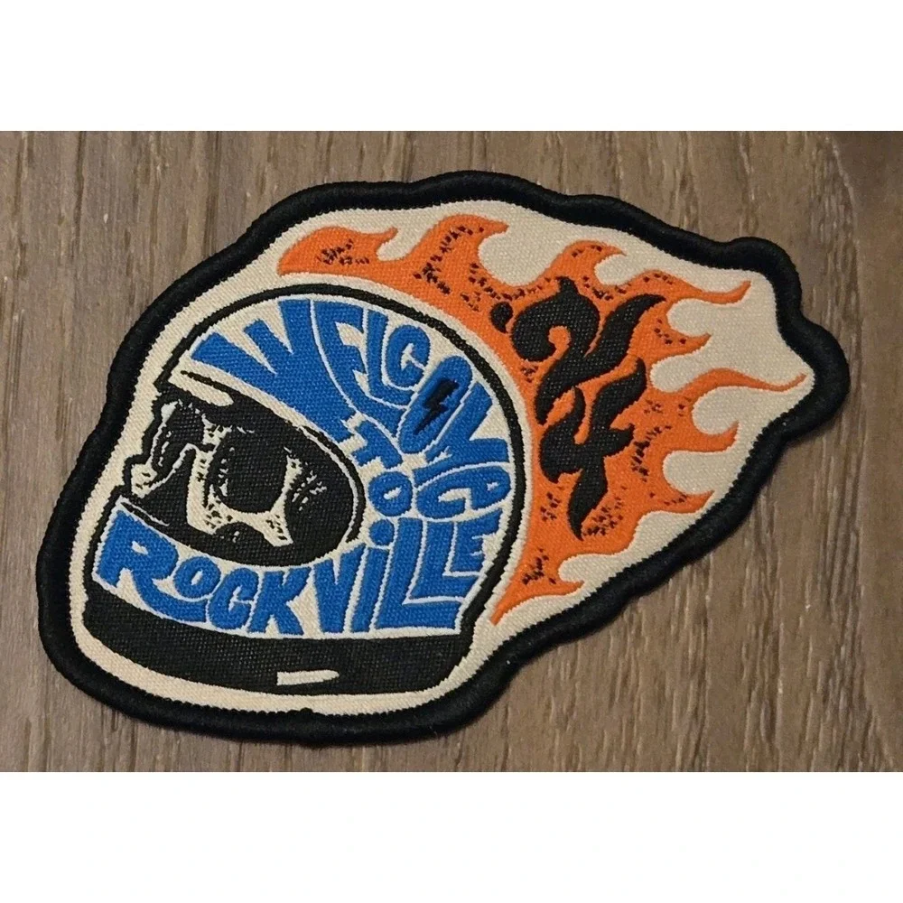 Welcome To Rockville‎ Iron On Patches Official Merchandise NEW Set Of 3 Festival